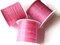 3 Rolls Thread Bubblegum Pink Elastic Cord 0.8mm Elastic Thread 10 Meters per roll